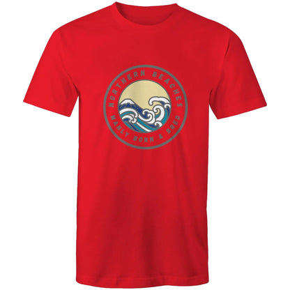 Manly Born n Bred Northern Beaches Sydney Australia Printed Logo T-Shirt 