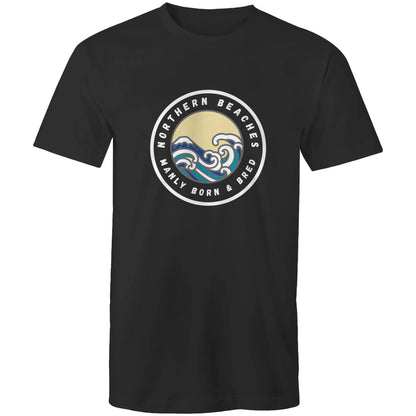 Manly Born n Bred Northern Beaches Sydney Australia Printed Logo T-Shirt 