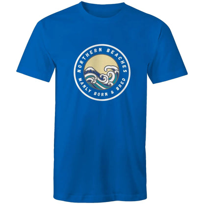 Manly Born n Bred Northern Beaches Sydney Australia Printed Logo T-Shirt 
