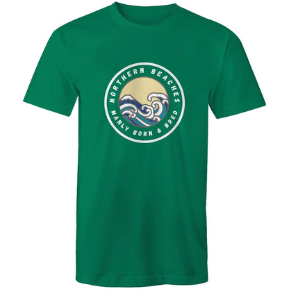 Manly Born n Bred Northern Beaches Sydney Australia Printed Logo T-Shirt 