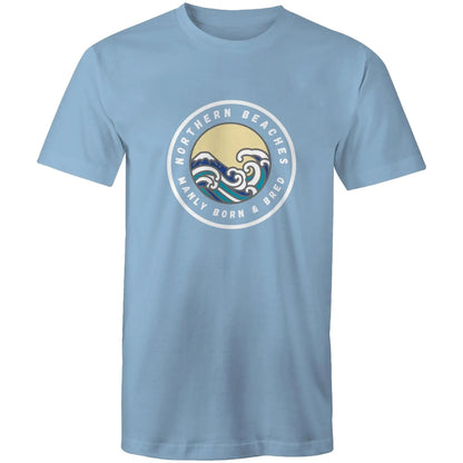 Manly Born n Bred Northern Beaches Sydney Australia Printed Logo T-Shirt 
