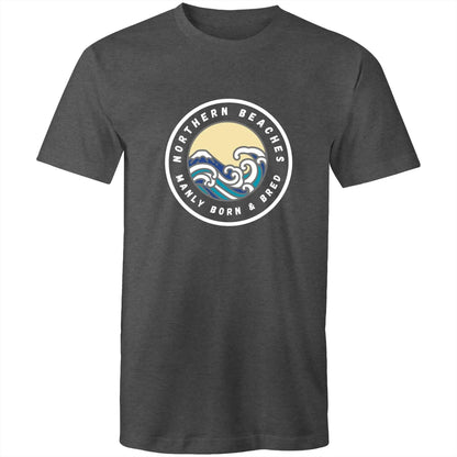 Manly Born n Bred Northern Beaches Sydney Australia Printed Logo T-Shirt 