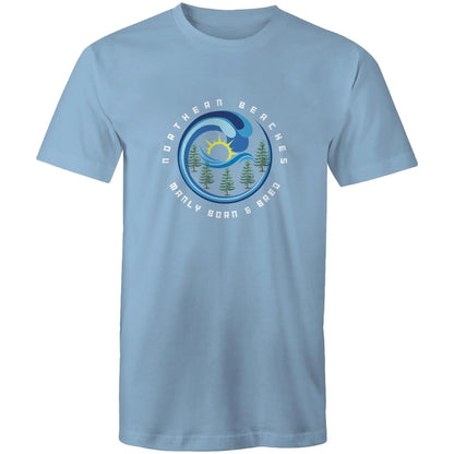 Manly Born n Bred Northern Beaches Sydney Australia Printed Logo T-Shirt 