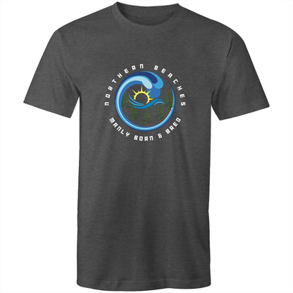 Manly Born n Bred Northern Beaches Sydney Australia Printed Logo T-Shirt 