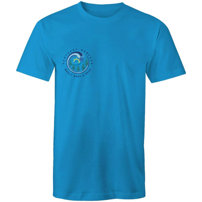 Manly Born n Bred Northern Beaches Sydney Australia Printed Logo T-Shirt 