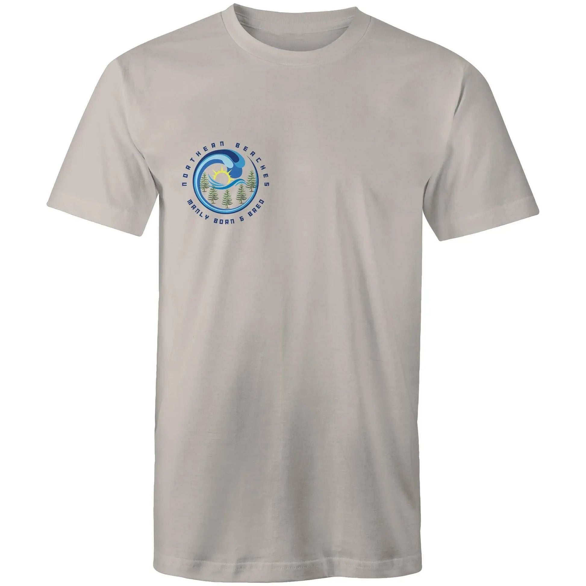 Manly Born n Bred Northern Beaches Sydney Australia Printed Logo T-Shirt 