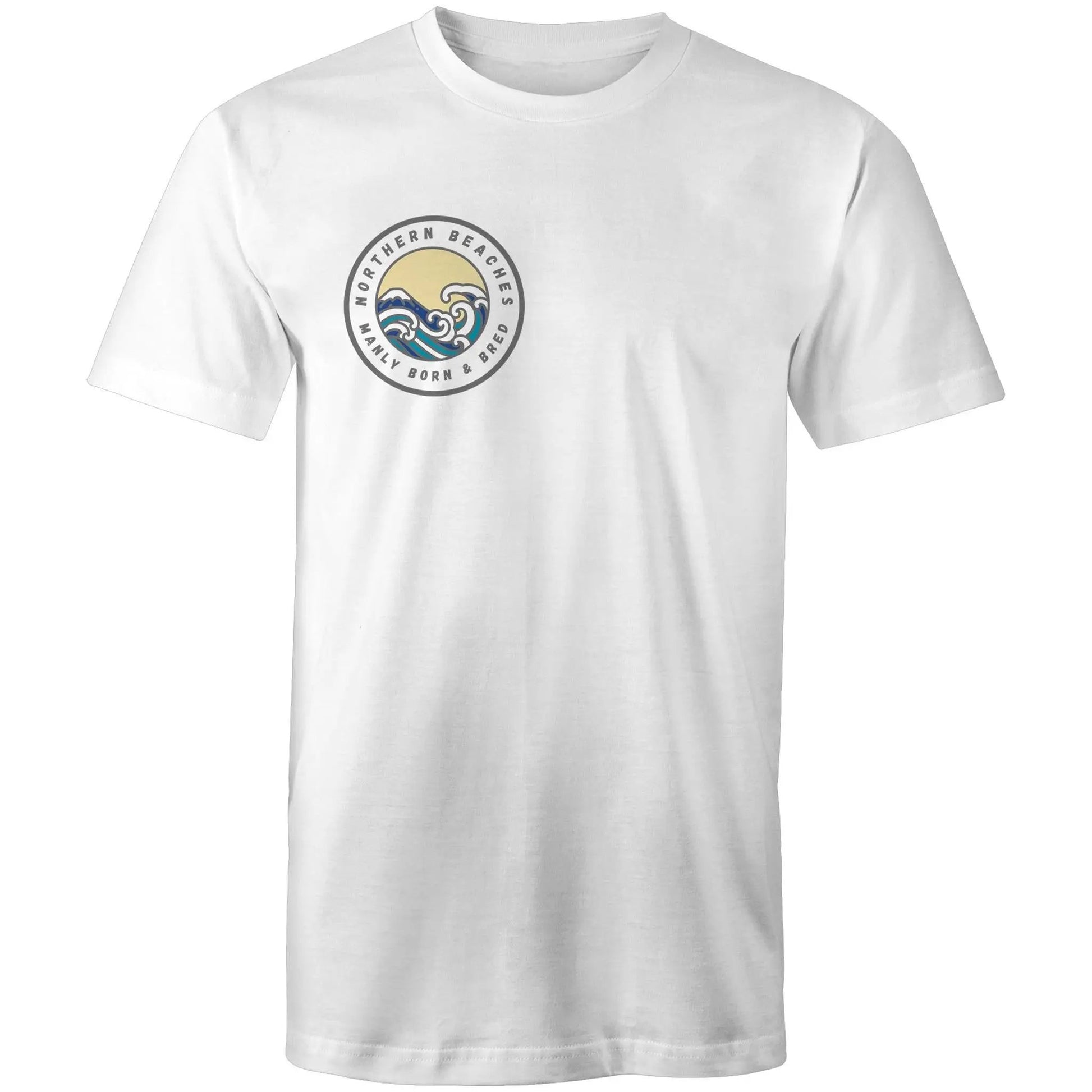 Manly Born n Bred Northern Beaches Sydney Australia Printed Logo T-Shirt 