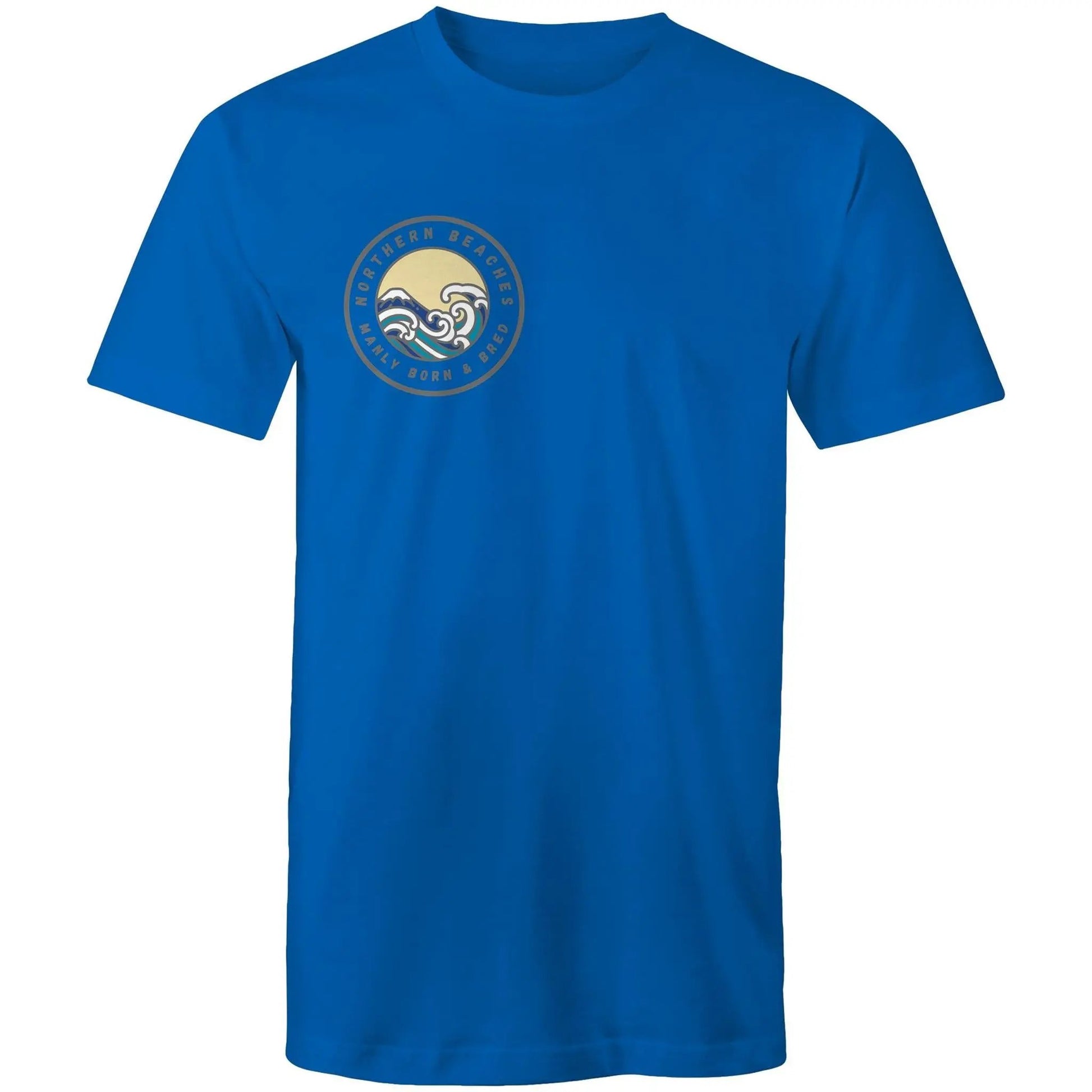 Manly Born n Bred Northern Beaches Sydney Australia Printed Logo T-Shirt 