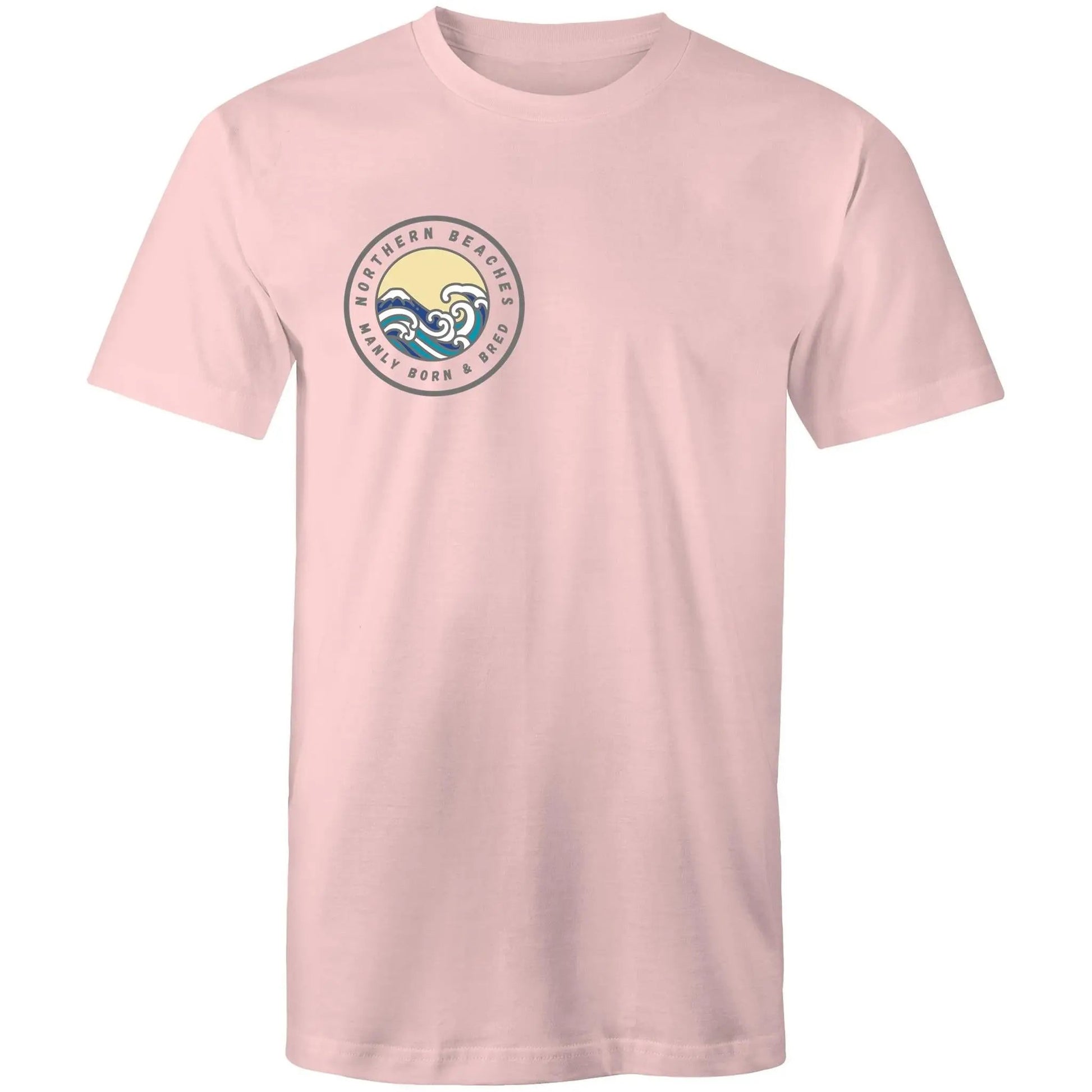 Manly Born n Bred Northern Beaches Sydney Australia Printed Logo T-Shirt 