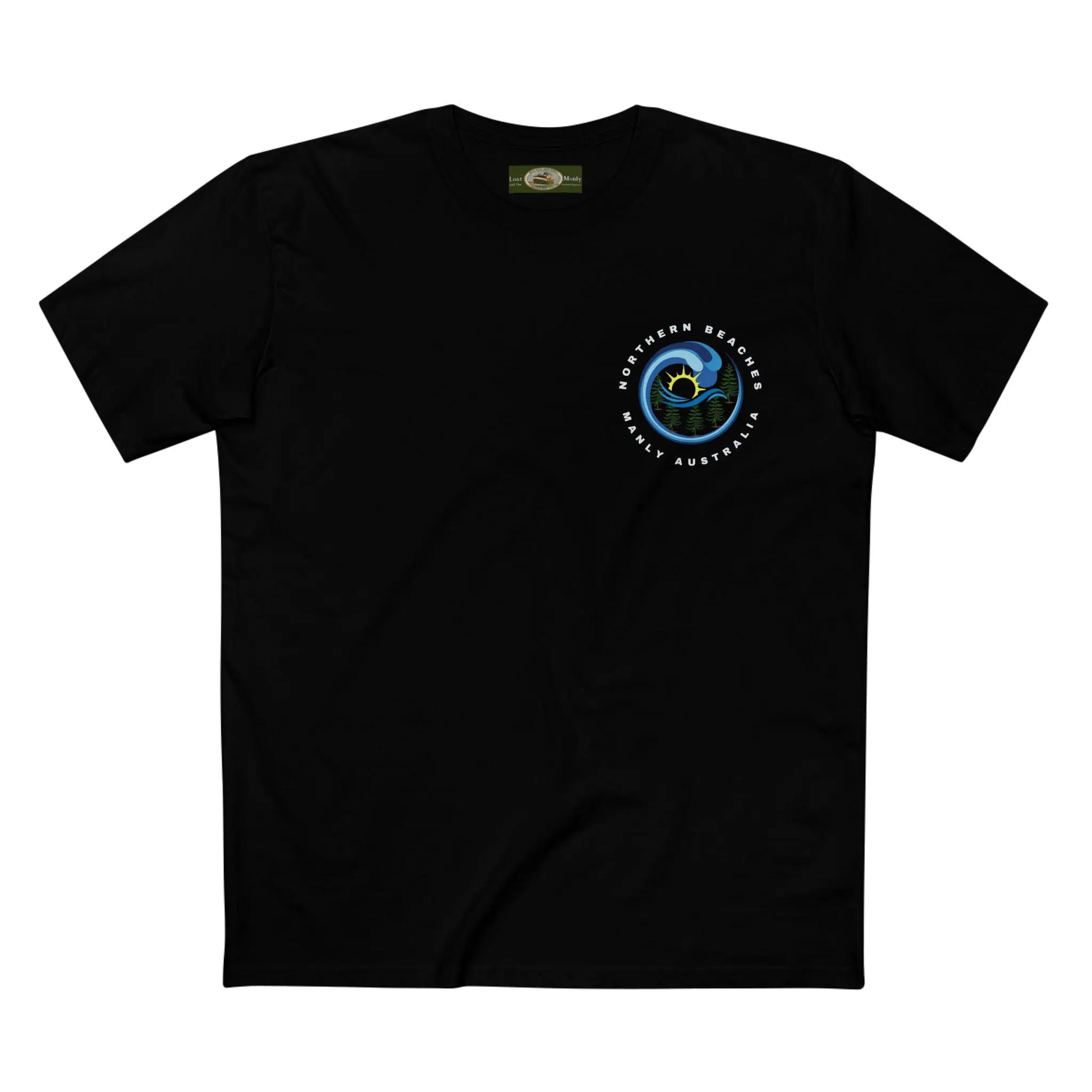 Manly Custom Logo T-Shirt 