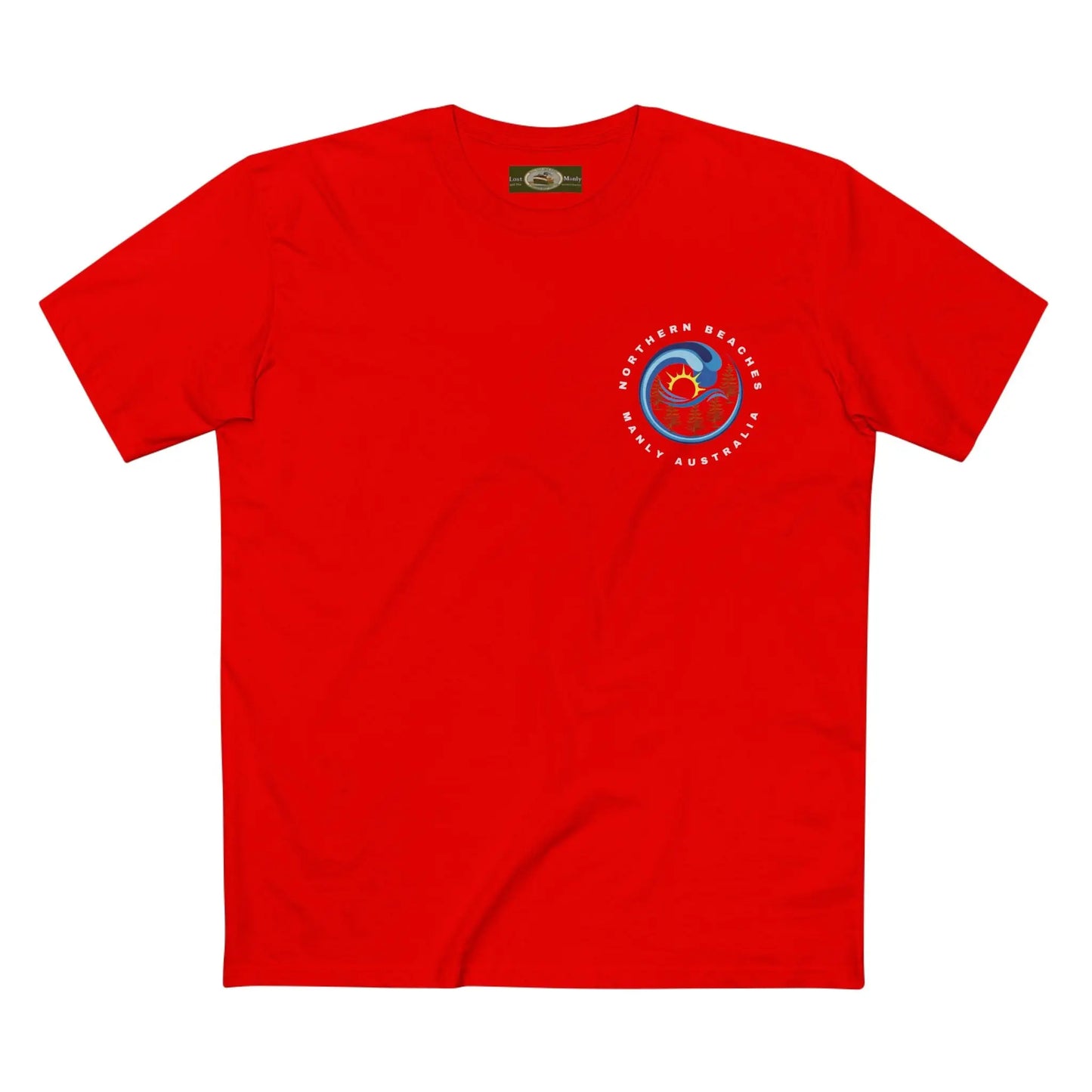 Manly Custom Logo T-Shirt 