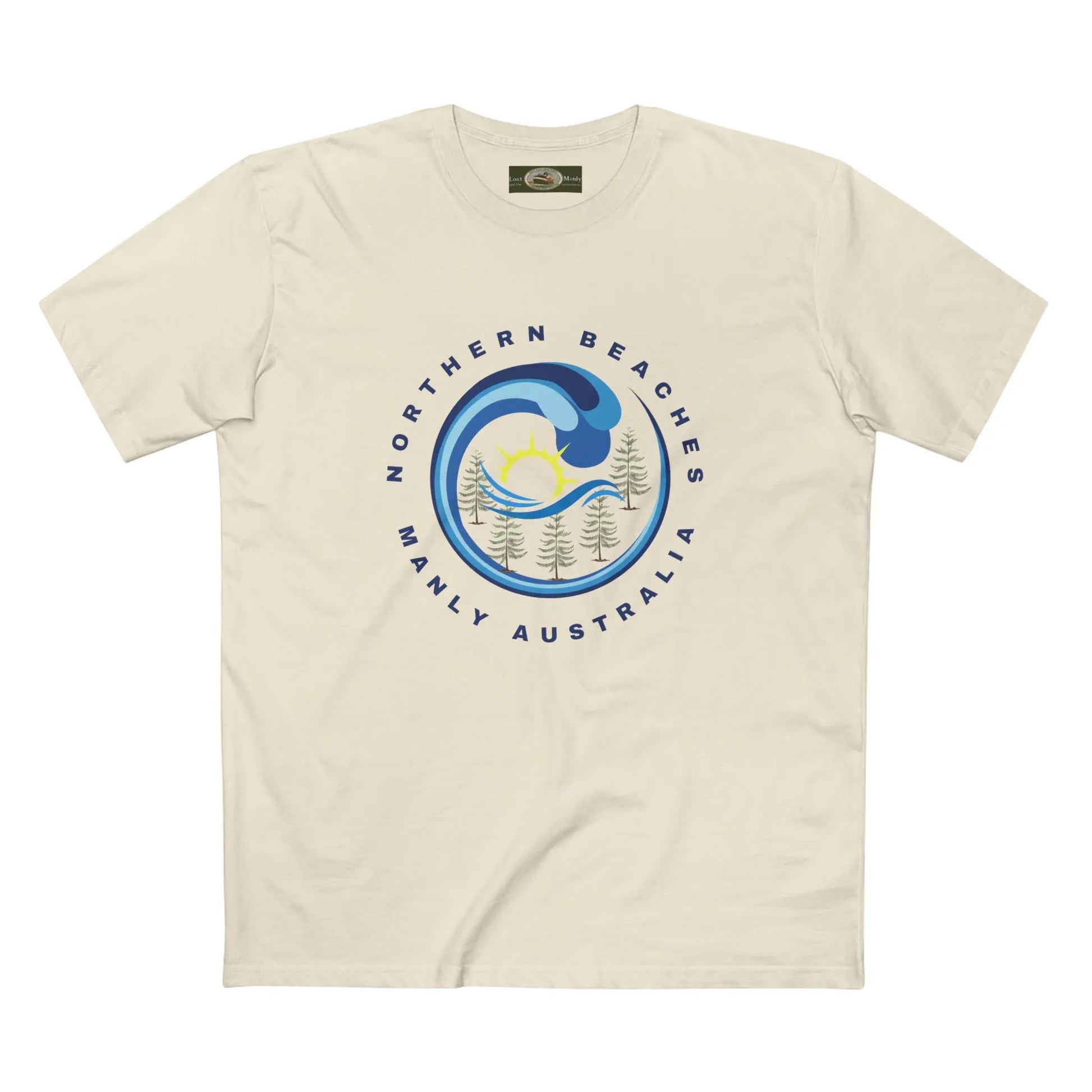 Manly Custom Logo T-Shirt 