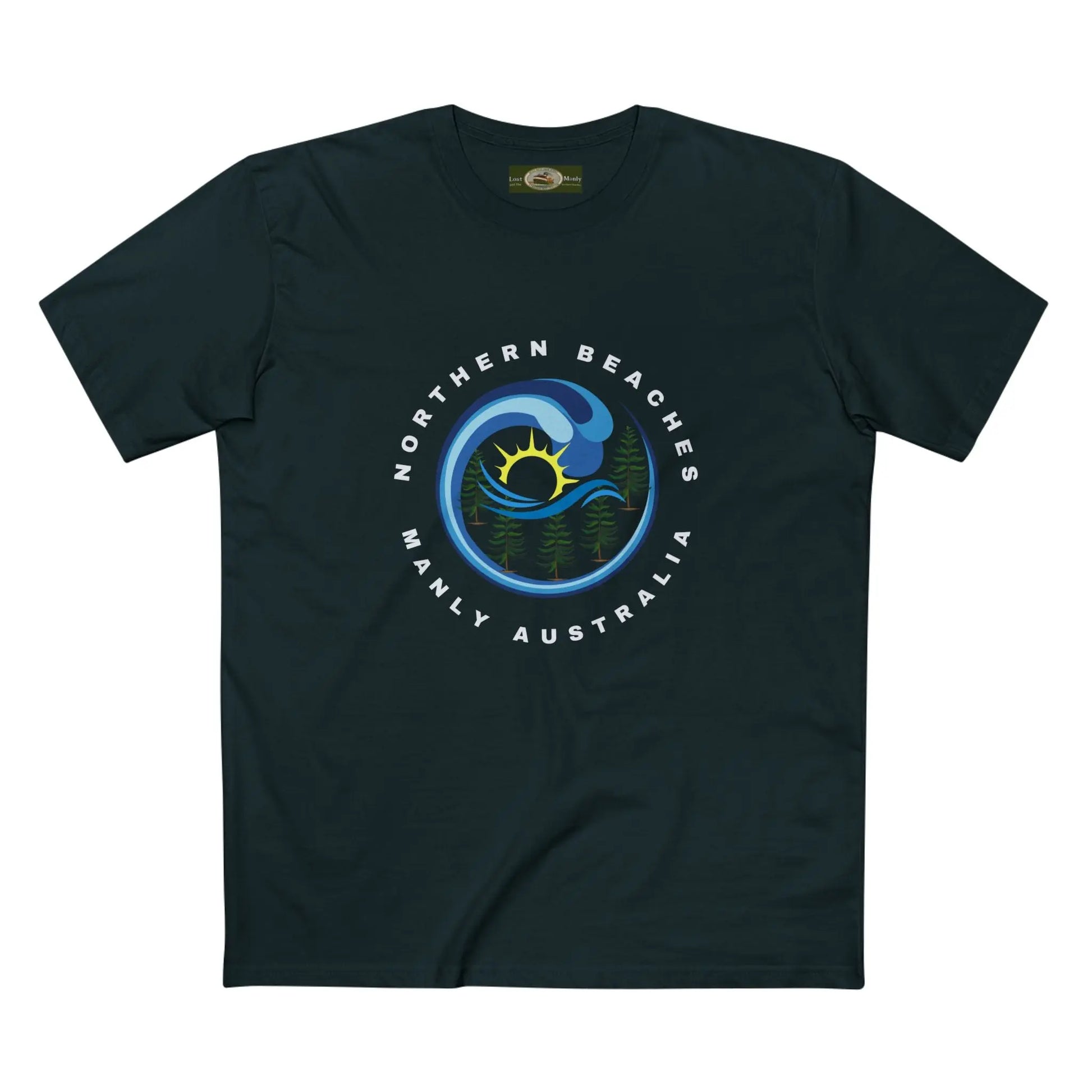 Manly Custom Logo T-Shirt 