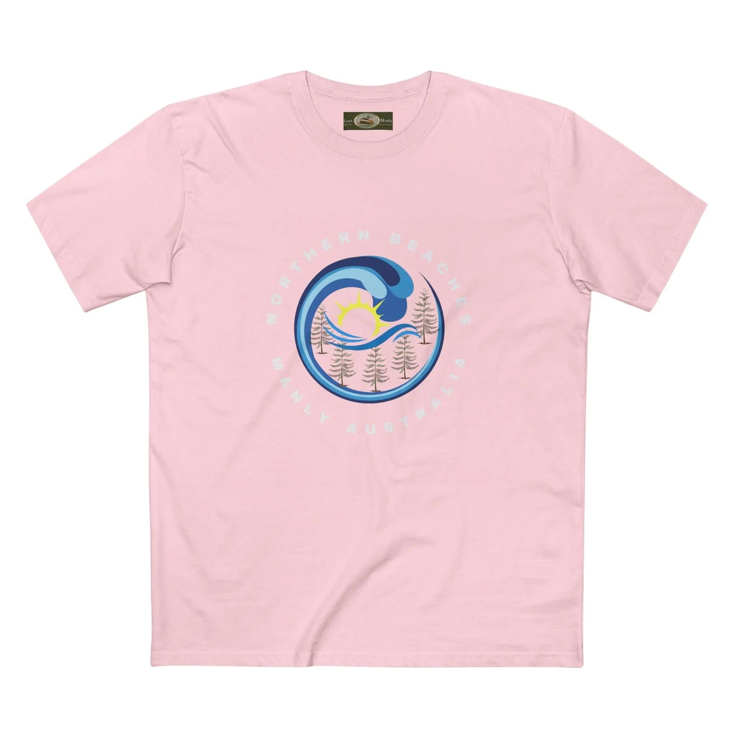 Manly Custom Logo T-Shirt 