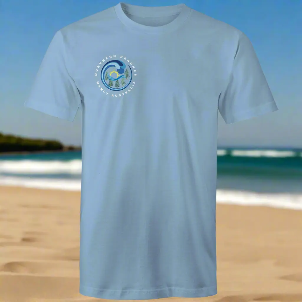 Manly Northern Beaches Sydney Australia Printed Logo T-Shirt 