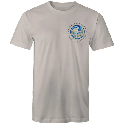 Northern Beaches Manly Australia front and back logo on AS Colour Staple Cotton Adult T-Shirt 
