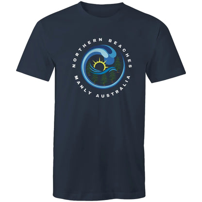 Northern Beaches Manly Australia front logo AS Colour Staple - Adult T-Shirt 