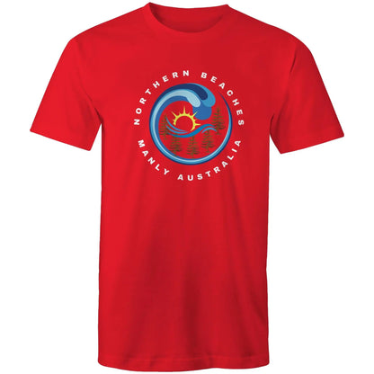 Northern Beaches Manly Australia front logo AS Colour Staple - Adult T-Shirt 