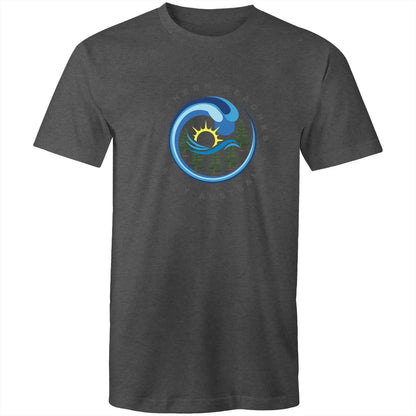 Northern Beaches Manly Australia front logo on AS Colour Staple Cotton Adult T-Shirt 