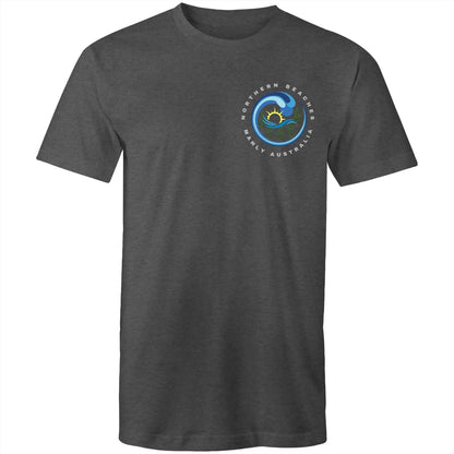 Northern Beaches Manly Australia small front logo silver font AS Colour Staple - Adult T-Shirt 