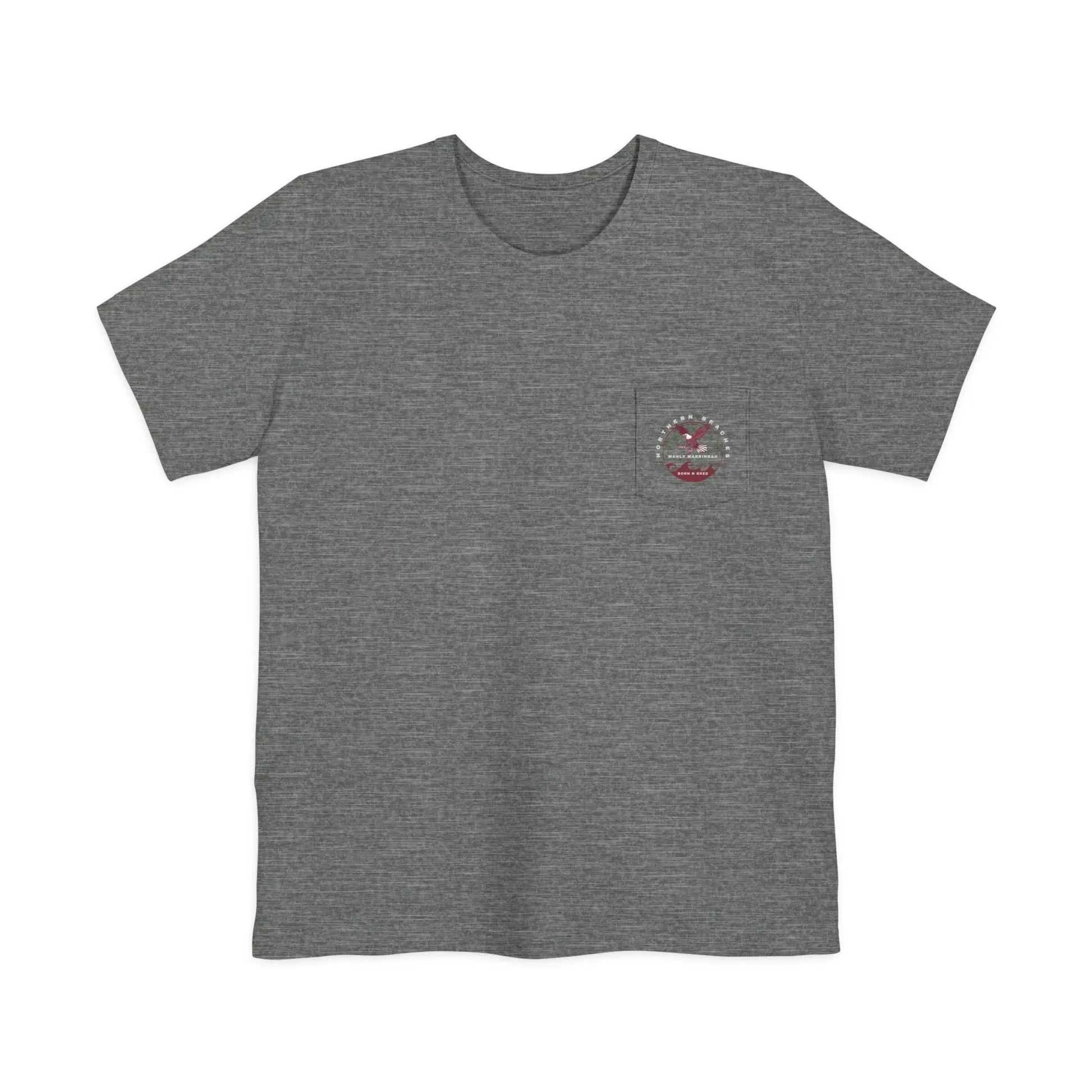 Northern Beaches custom 2x logo Pocket T-Shirt 