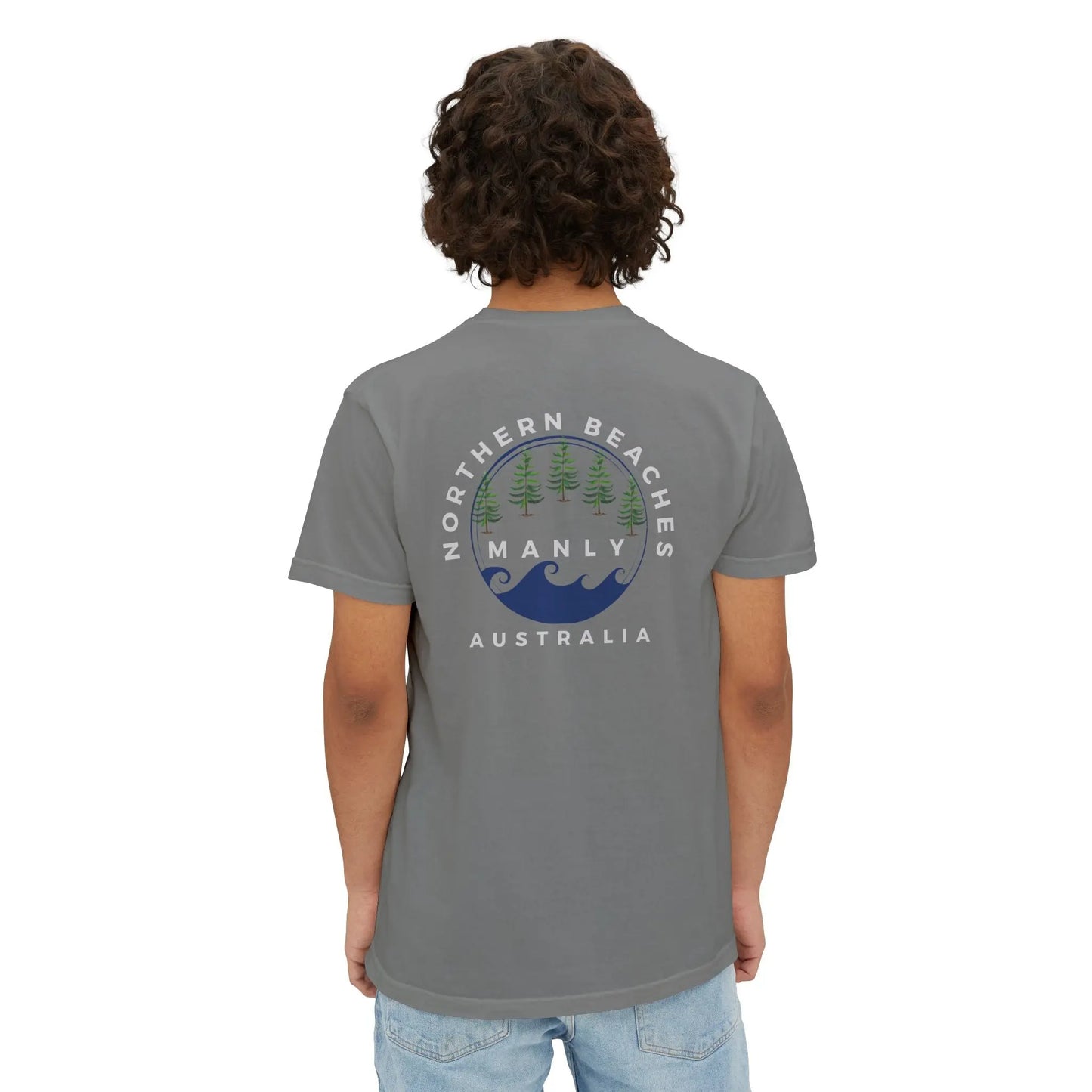 Northern Beaches custom 2x logo Pocket T-Shirt 