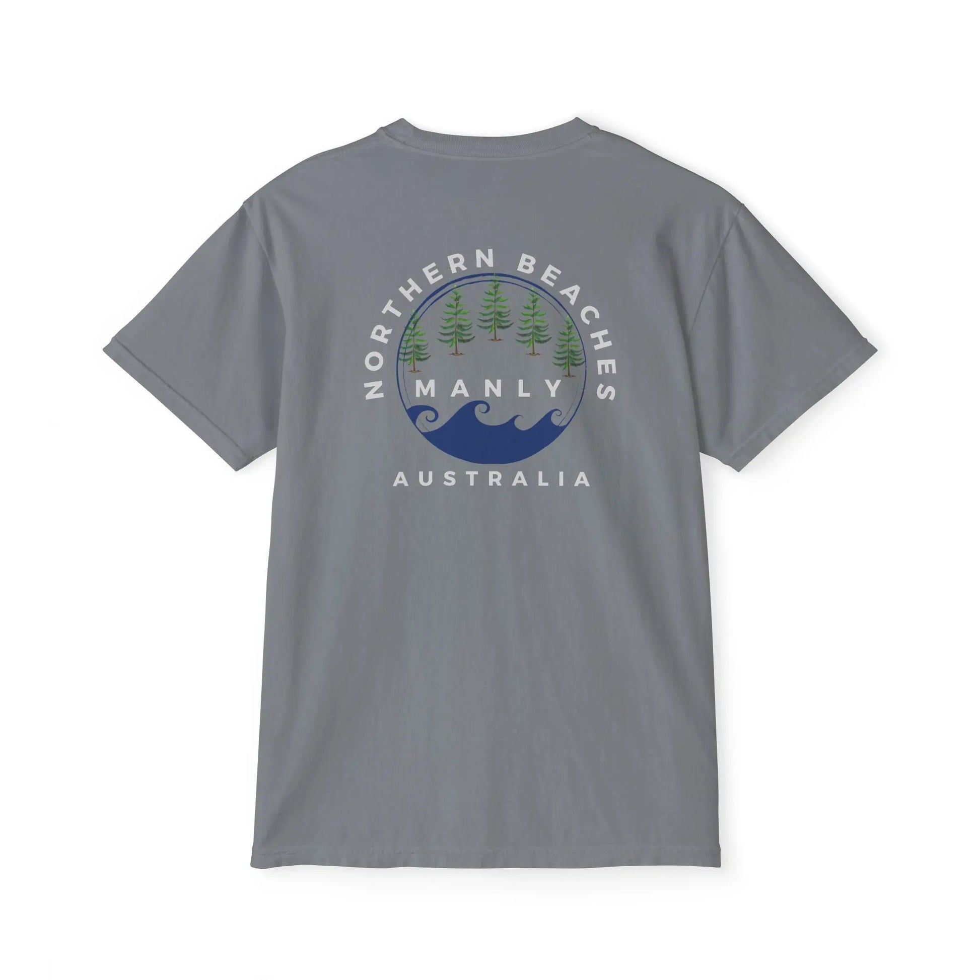 Northern Beaches custom 2x logo Pocket T-Shirt 