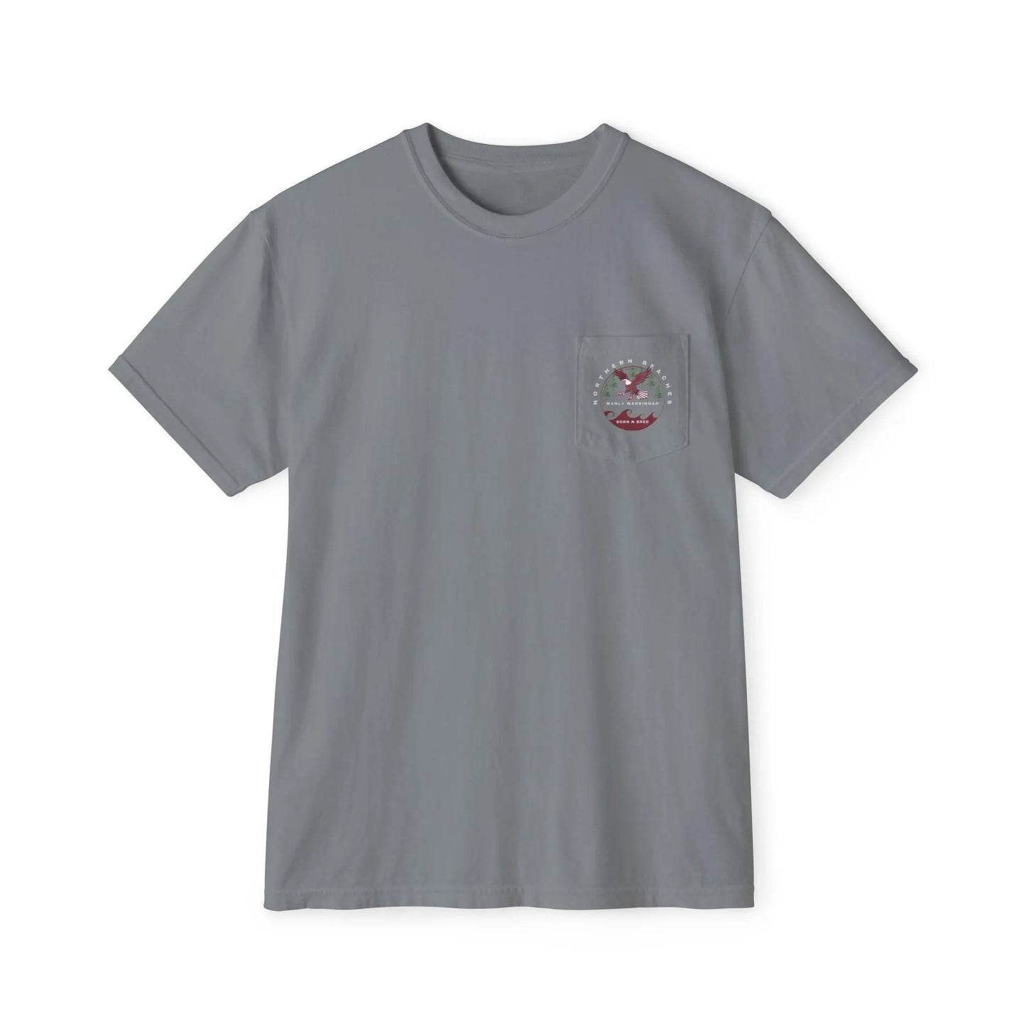 Northern Beaches custom 2x logo Pocket T-Shirt 