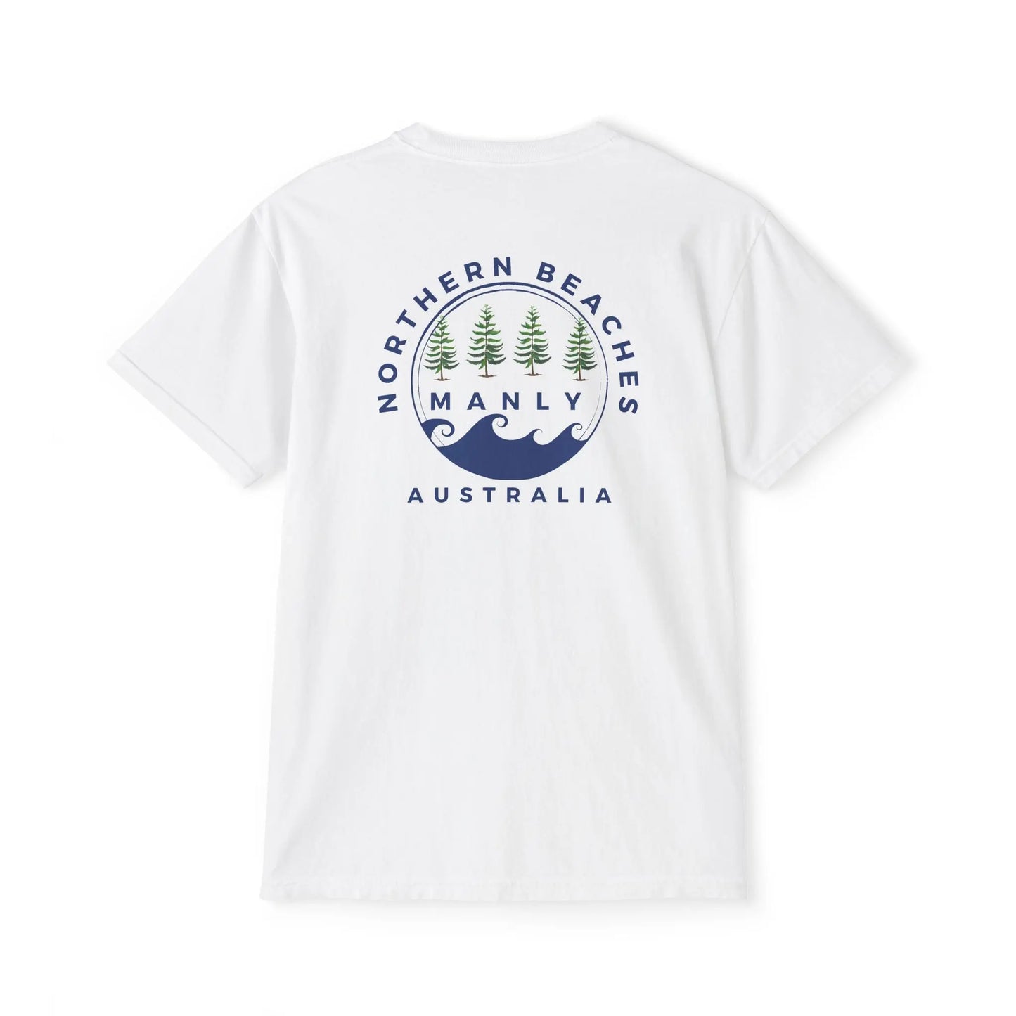 Northern Beaches custom 2x logo Pocket T-Shirt 