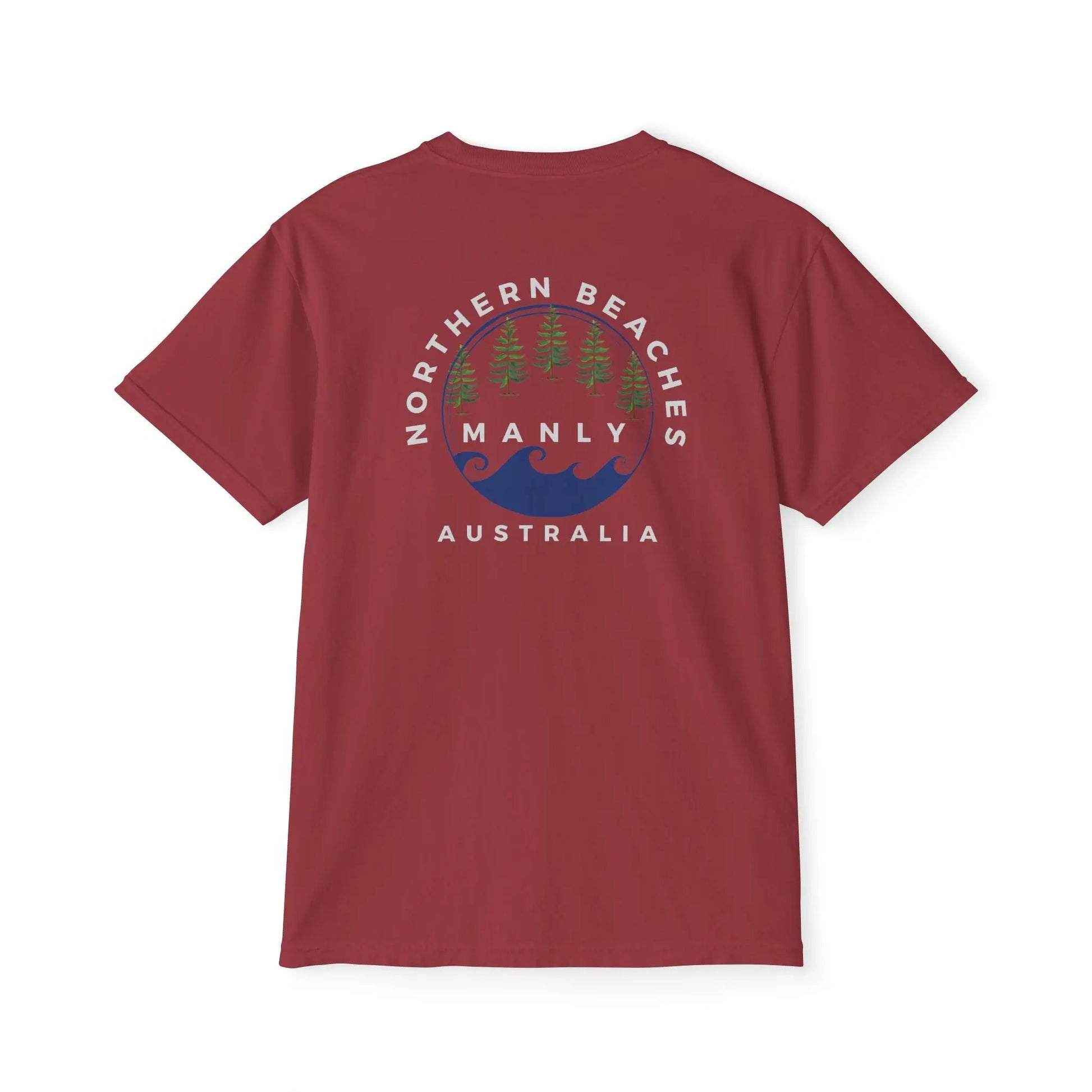 Northern Beaches custom 2x logo Pocket T-Shirt 
