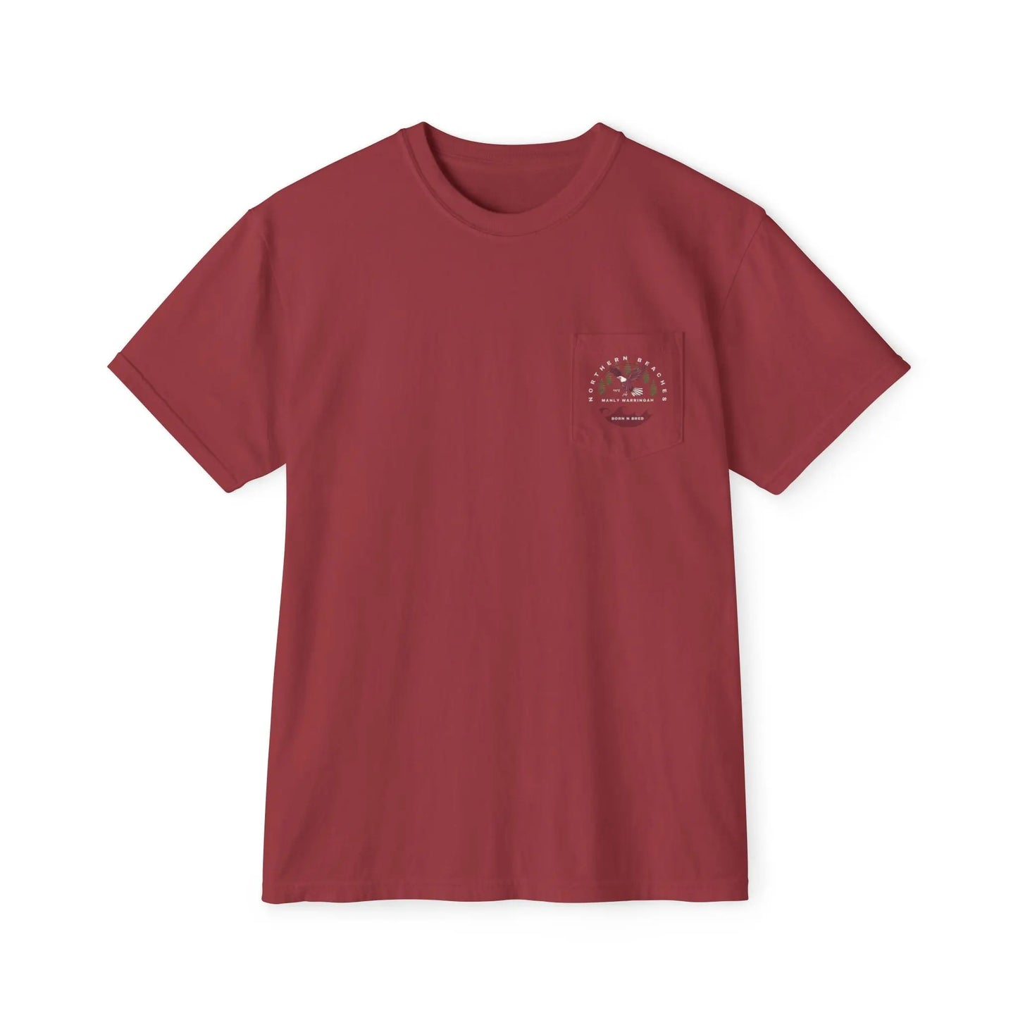 Northern Beaches custom 2x logo Pocket T-Shirt 