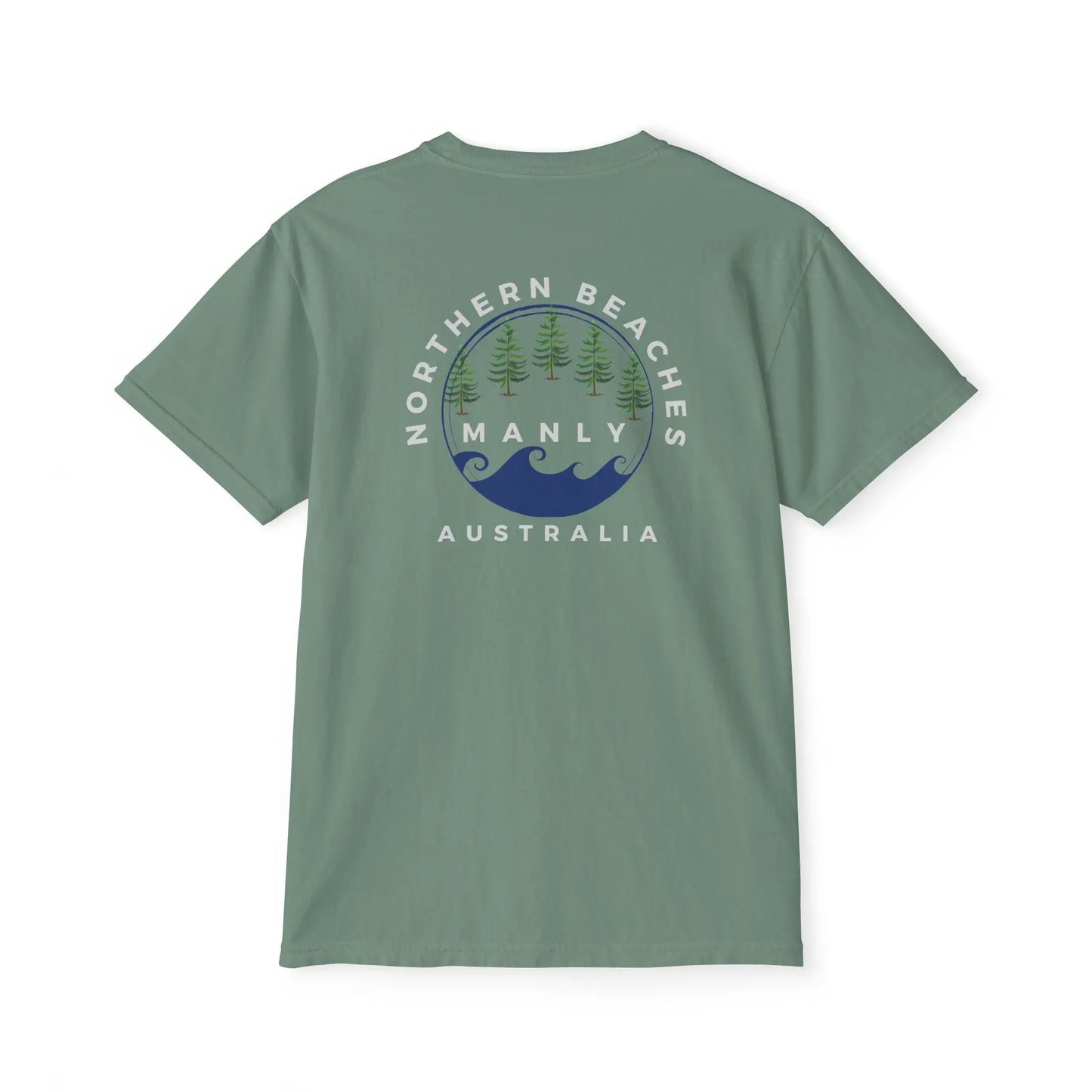 Northern Beaches custom 2x logo Pocket T-Shirt 