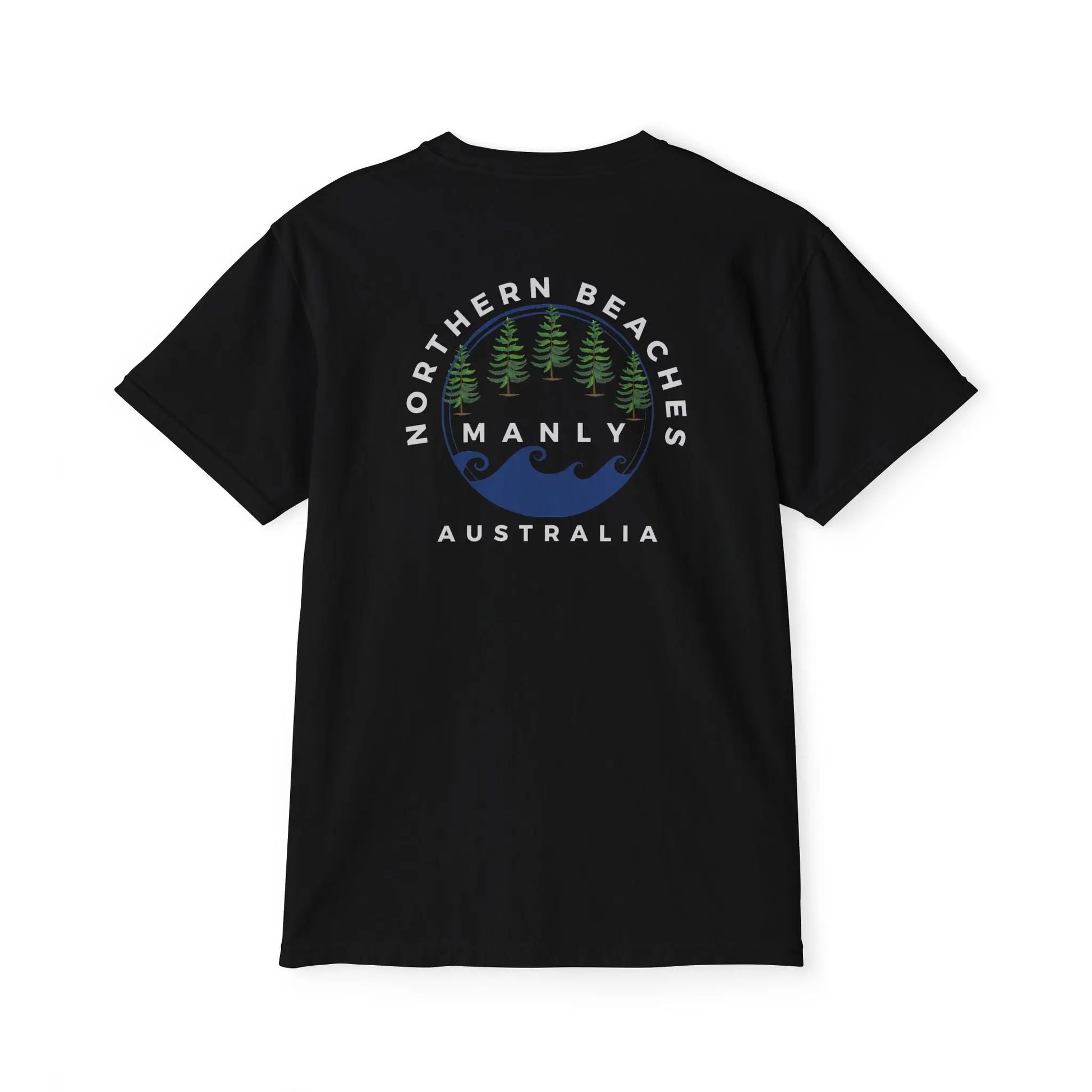 Northern Beaches custom 2x logo Pocket T-Shirt 
