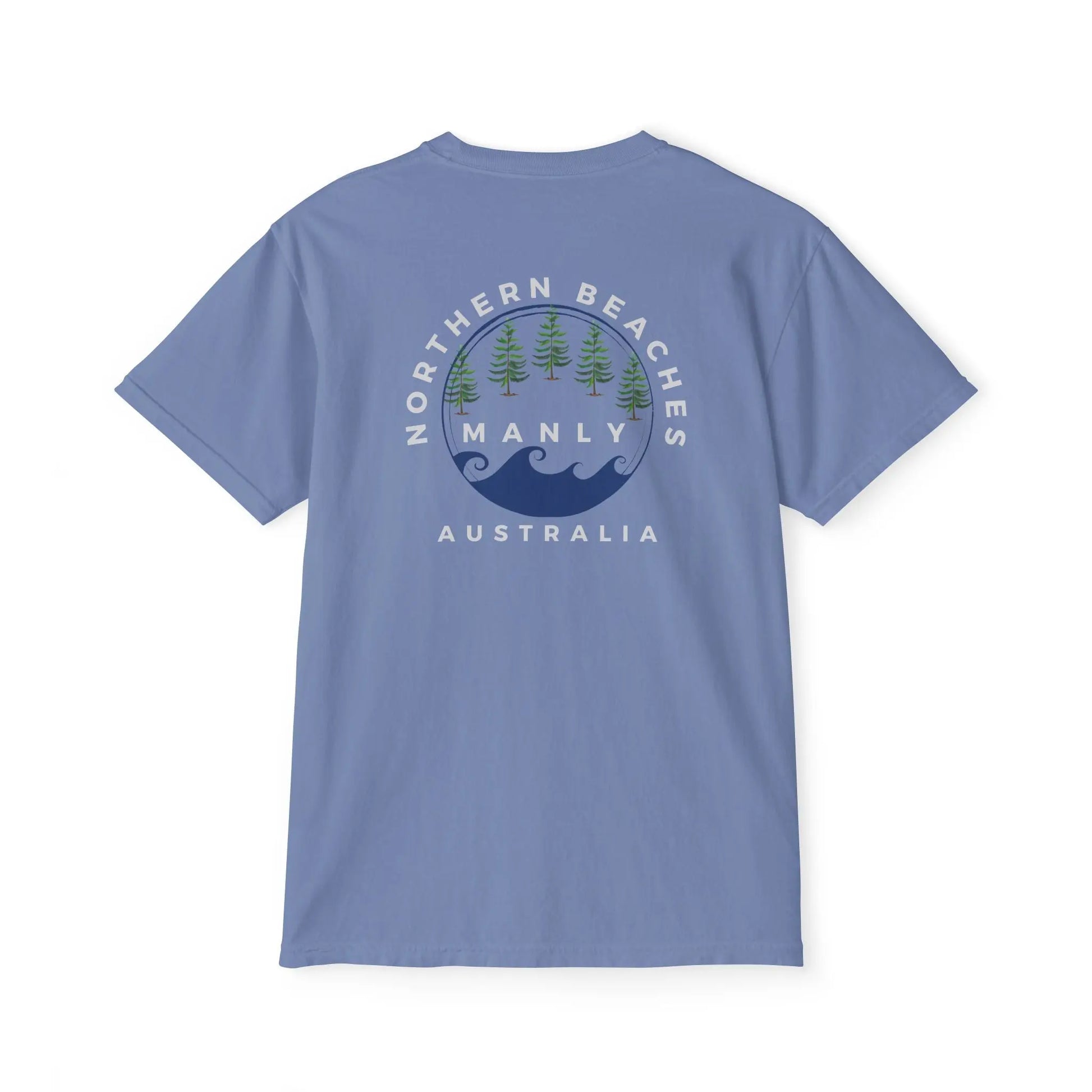 Northern Beaches custom 2x logo Pocket T-Shirt 