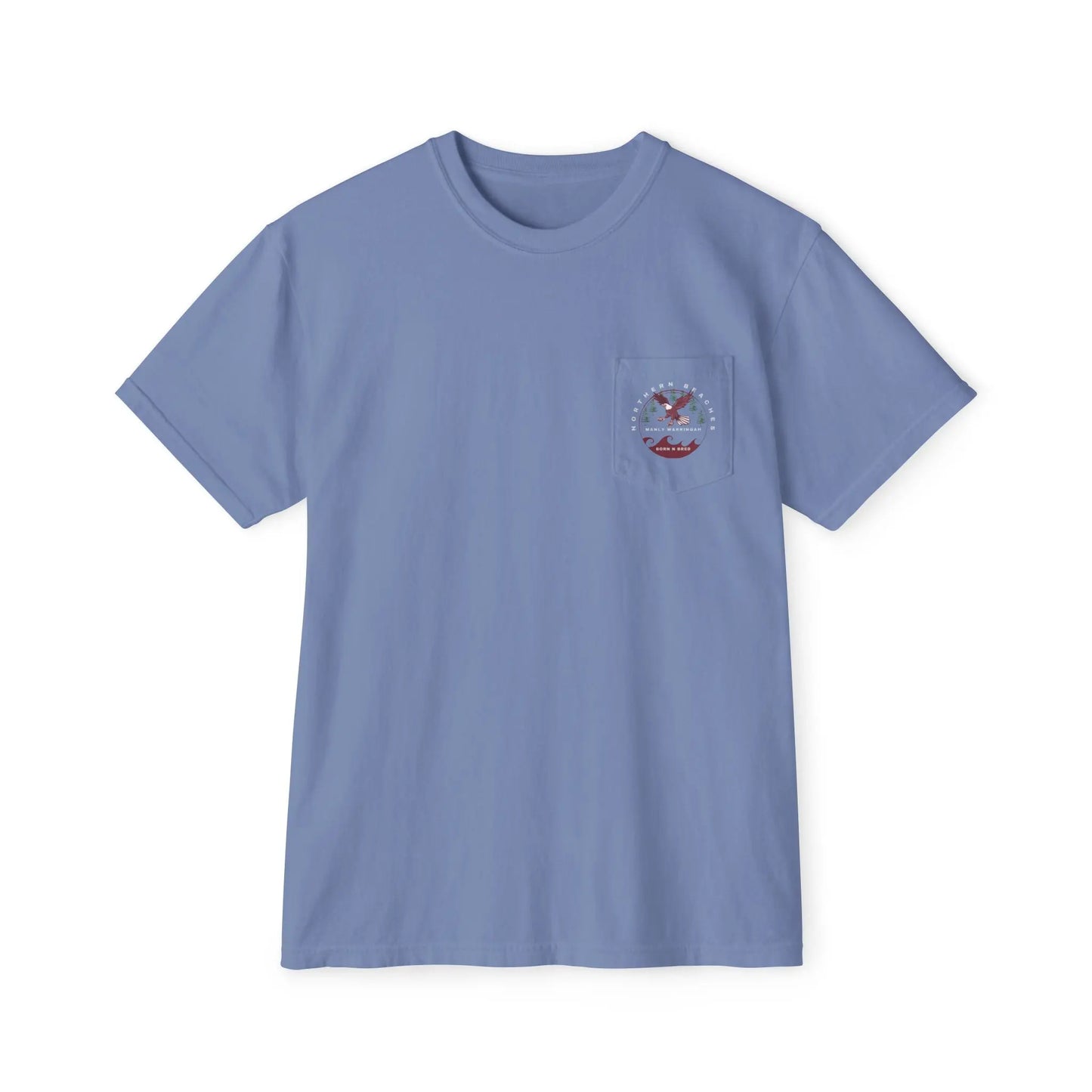 Northern Beaches custom 2x logo Pocket T-Shirt 