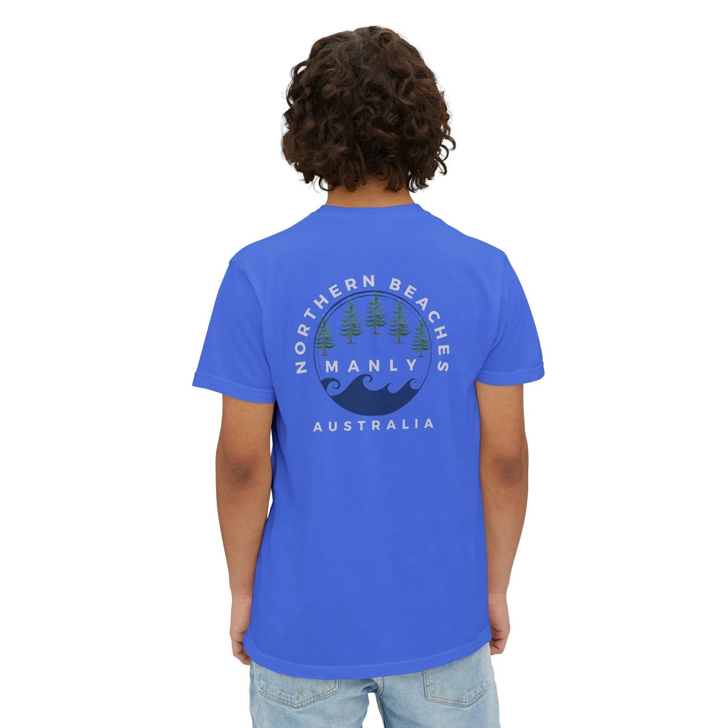Northern Beaches custom 2x logo Pocket T-Shirt 