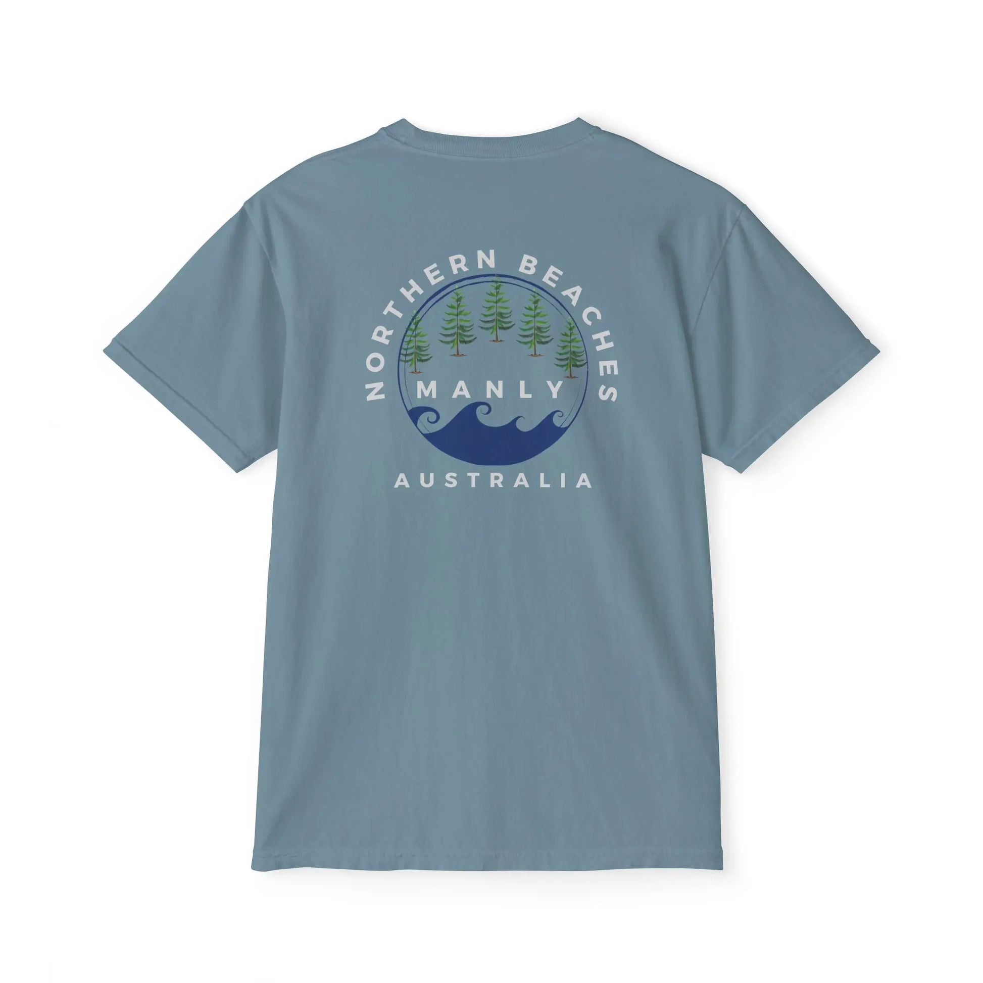Northern Beaches custom 2x logo Pocket T-Shirt 