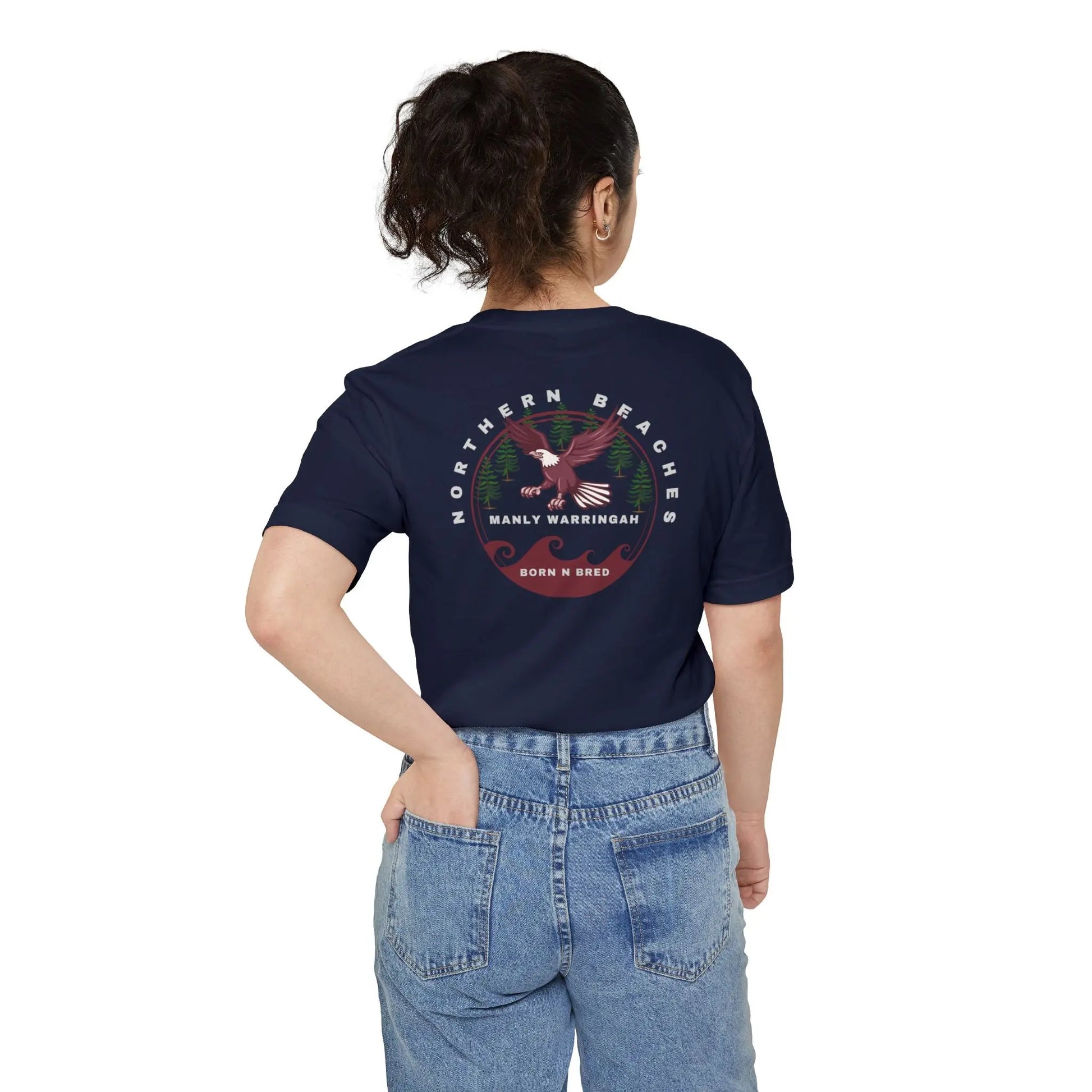 Northern Beaches custom logo Pocket T-shirt 