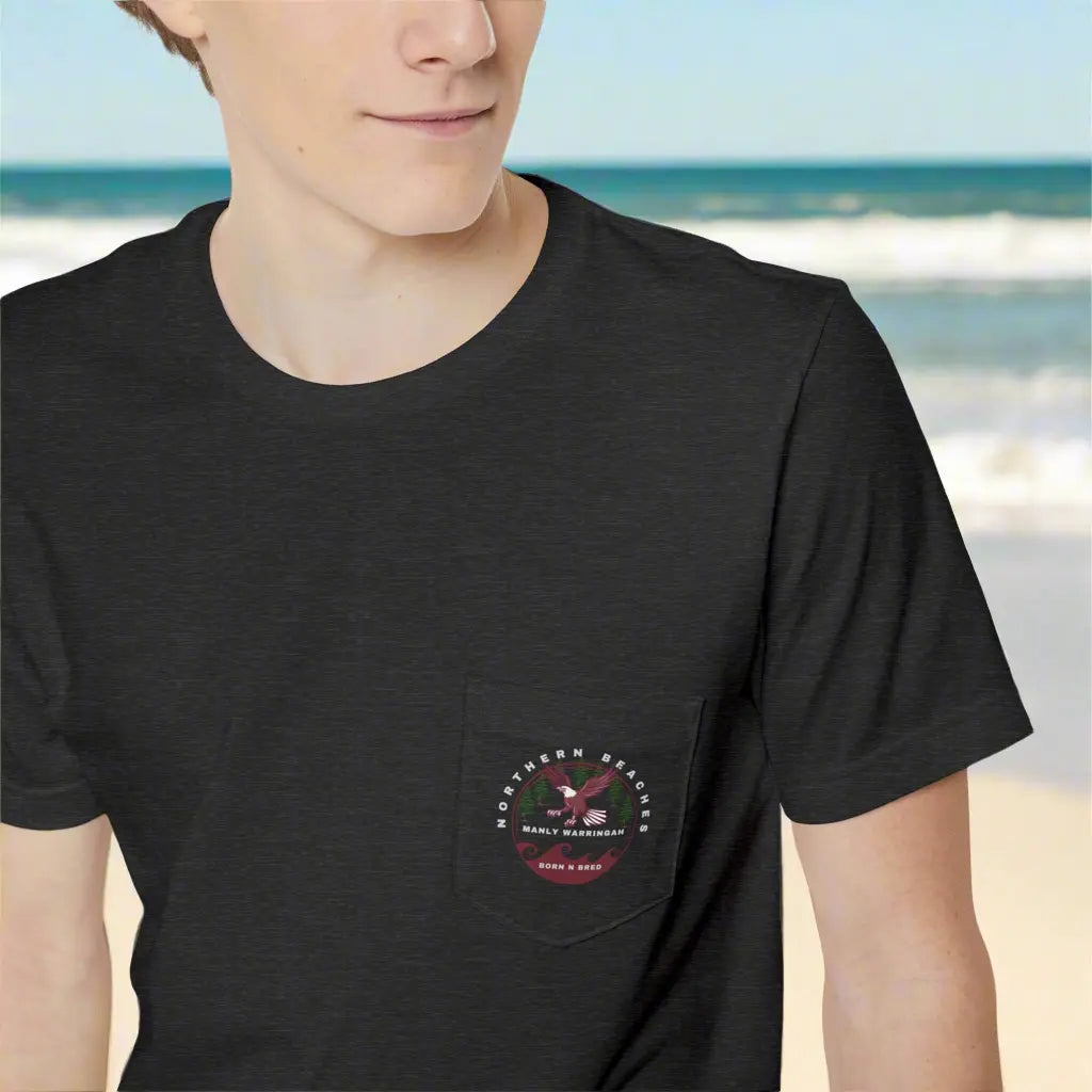 Northern Beaches custom logo Pocket T-shirt 