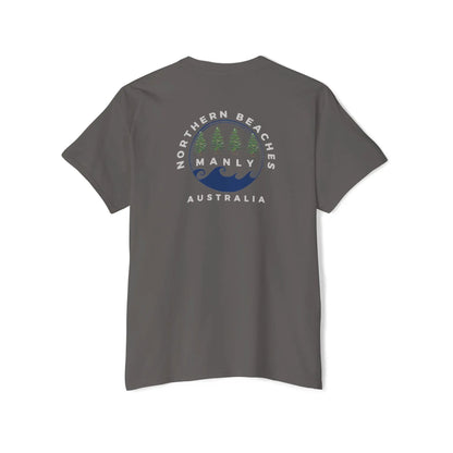 Northern Beaches front/back Logo Pocket T-Shirt 