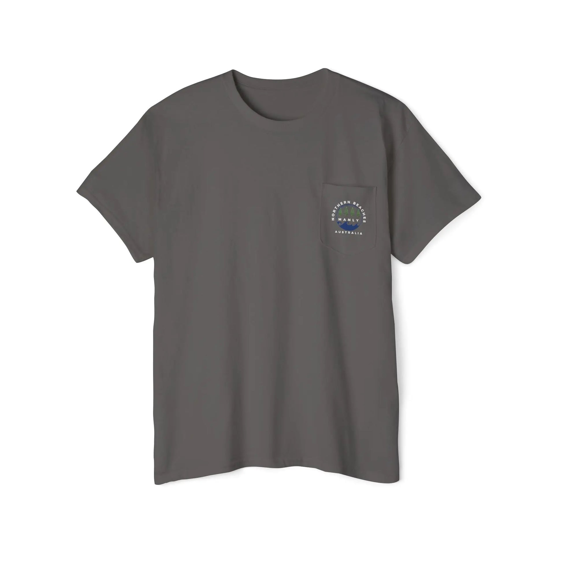 Northern Beaches front/back Logo Pocket T-Shirt 