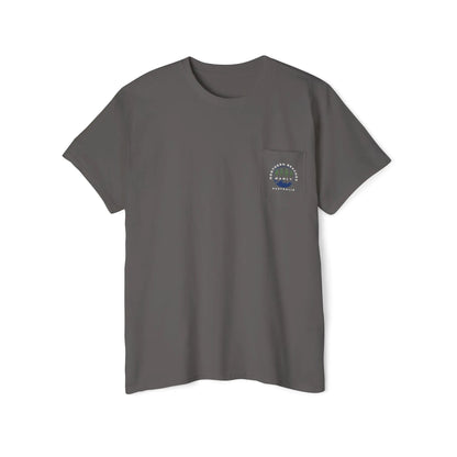 Northern Beaches front/back Logo Pocket T-Shirt 