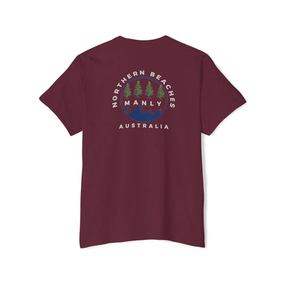 Northern Beaches front/back Logo Pocket T-Shirt 