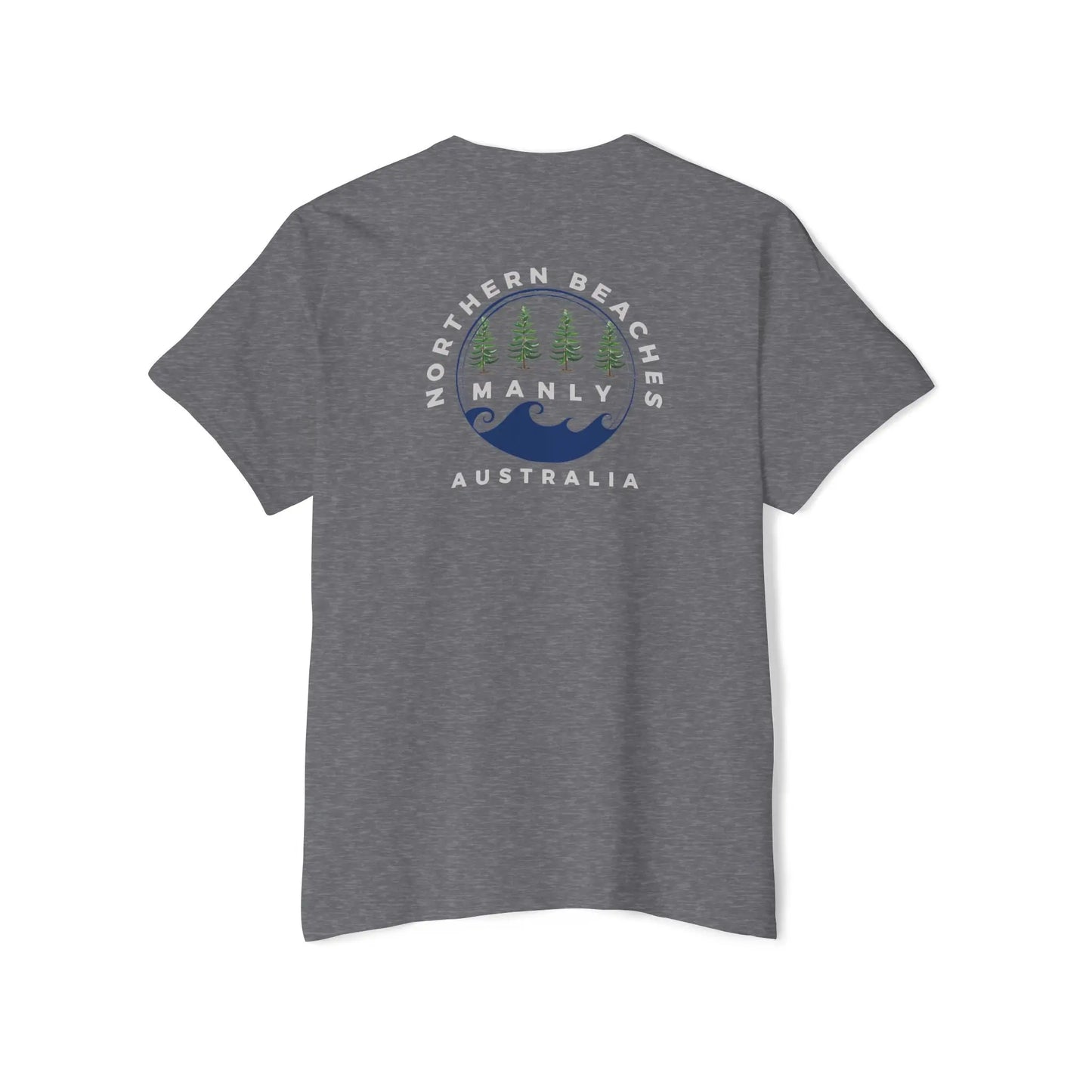 Northern Beaches front/back Logo Pocket T-Shirt 