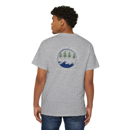 Northern Beaches front/back Logo Pocket T-Shirt 