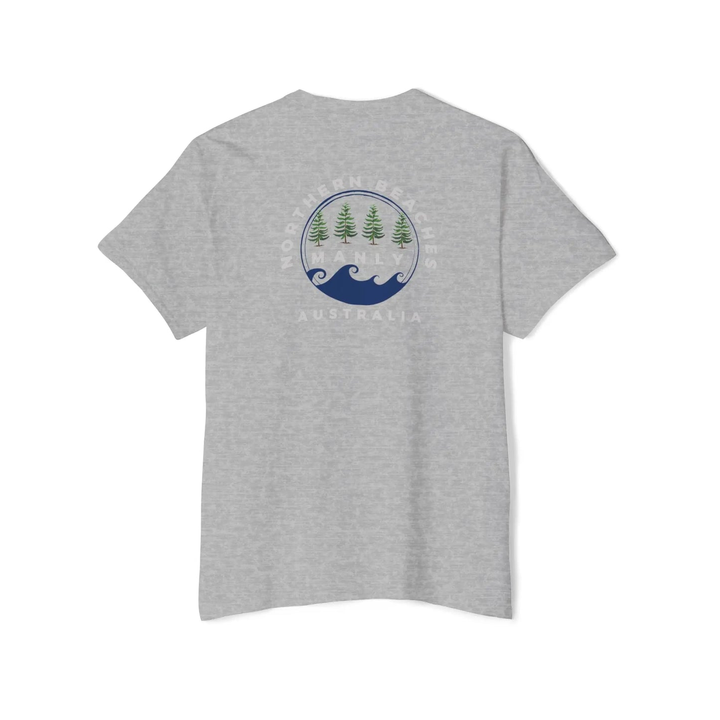 Northern Beaches front/back Logo Pocket T-Shirt 