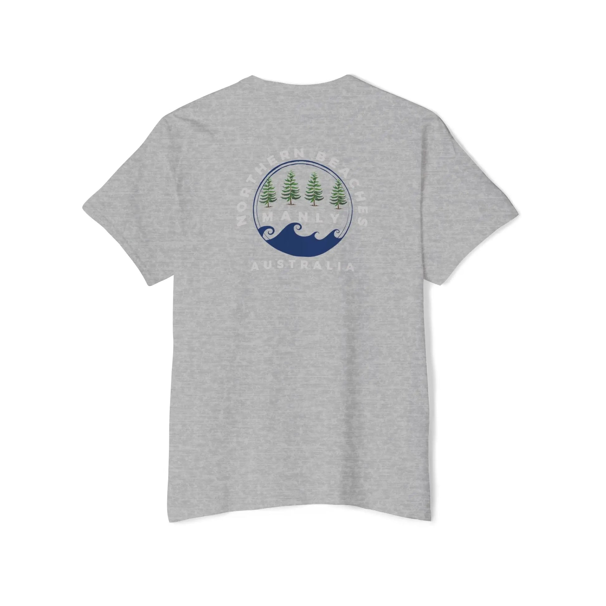 Northern Beaches front/back Logo Pocket T-Shirt 