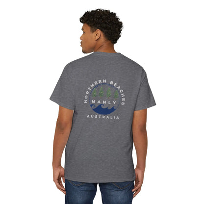 Northern Beaches front/back logo Pocket T-Shirt 