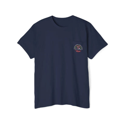 Northern Beaches front/back logo Pocket T-Shirt 