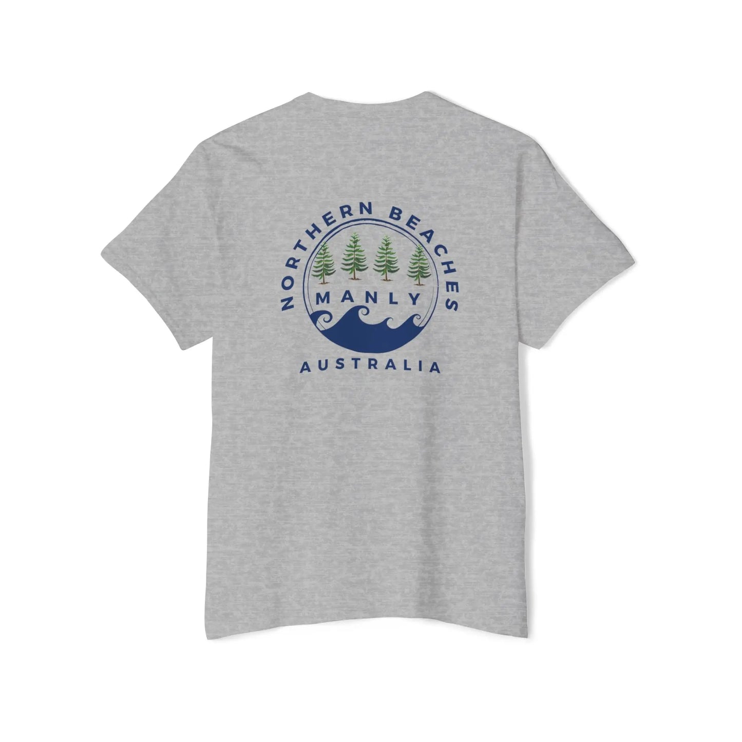 Northern Beaches front/back logo Pocket T-Shirt 